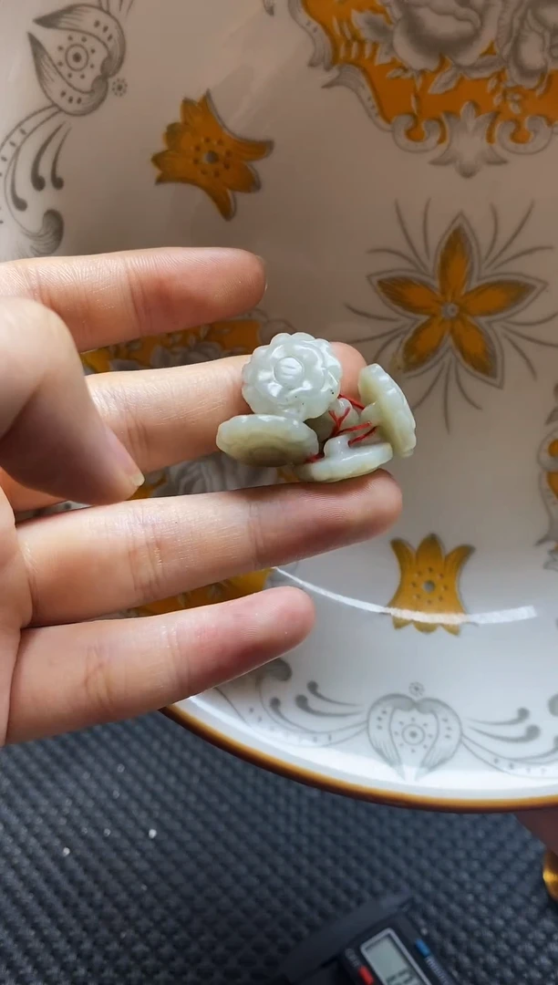 瓷片瓷片 瓷器 摆件 5个