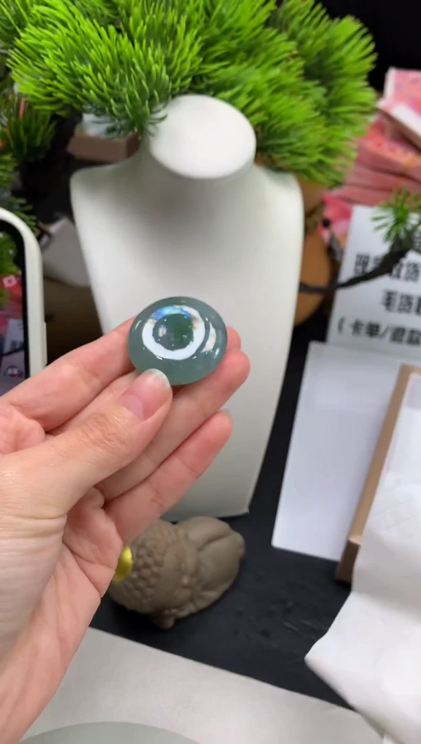 未镶嵌定制翡翠朕**茶---122617