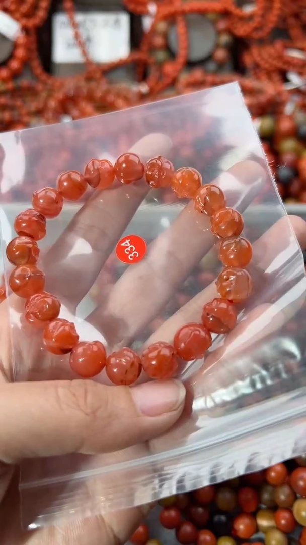 【闪购商品】南红玛瑙手串未镶嵌10