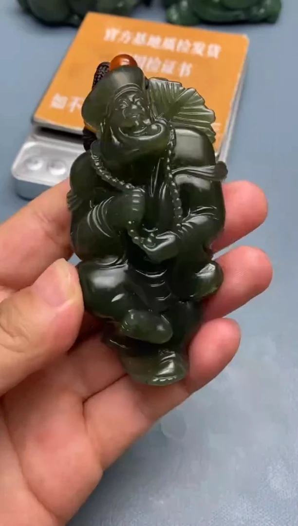 和田玉未镶嵌摆件69