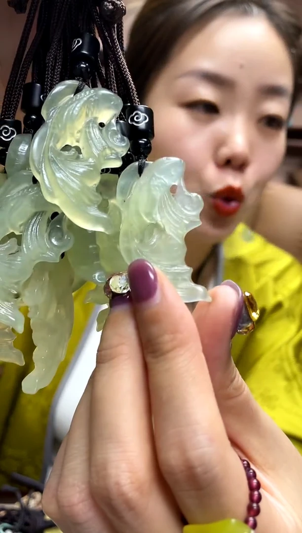 岫玉未镶嵌吊坠多样性发货其中发一