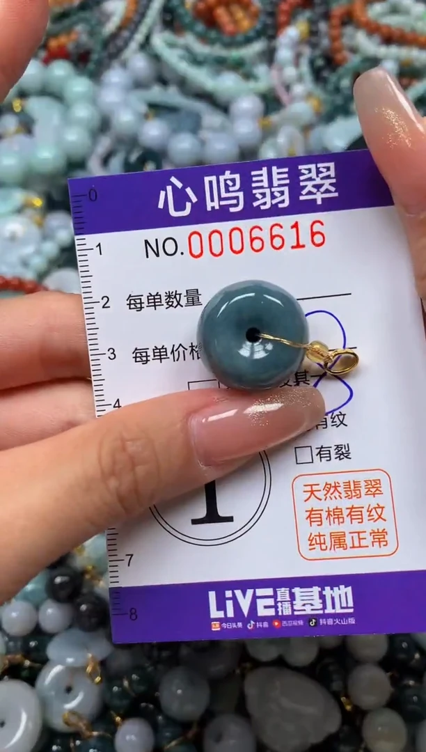 翡翠未镶嵌颈饰闪购006616