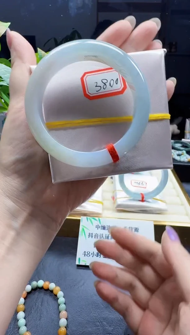 未镶嵌手镯翡翠缅甸天然A货翡翠手镯#36