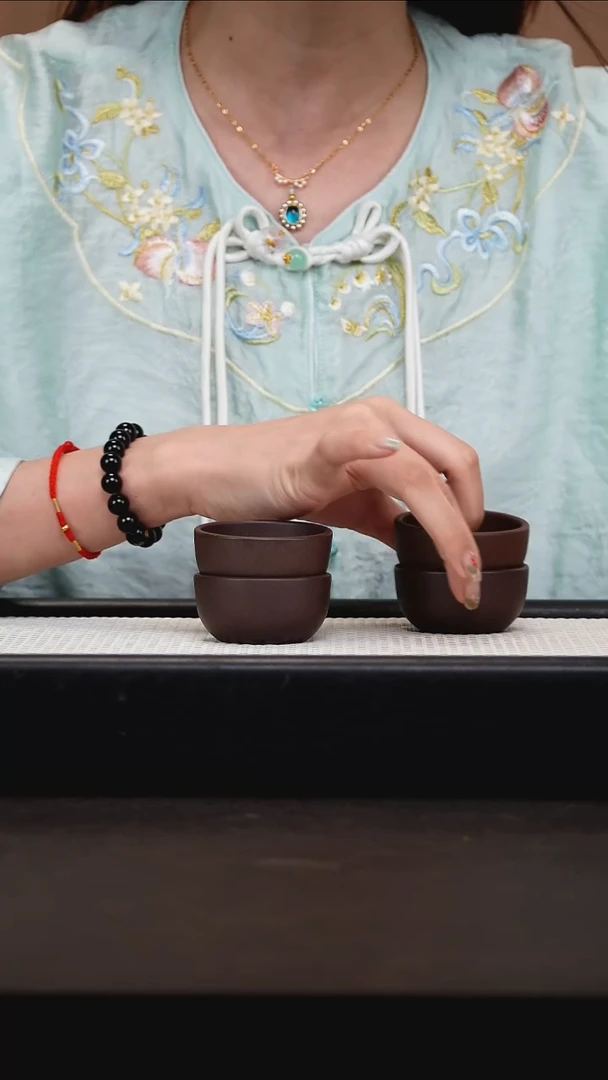 茶壶紫砂宜兴紫砂主人杯（4个）