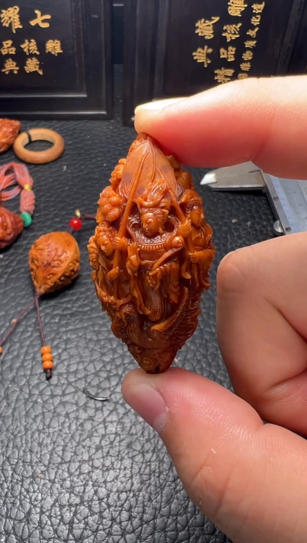 手串/手链橄榄核回血朱振华本工2.55*5.0母仪天下单件