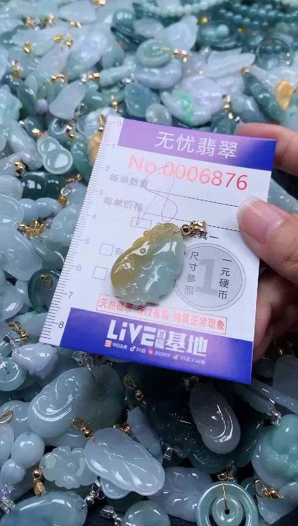 颈饰未镶嵌翡翠6876