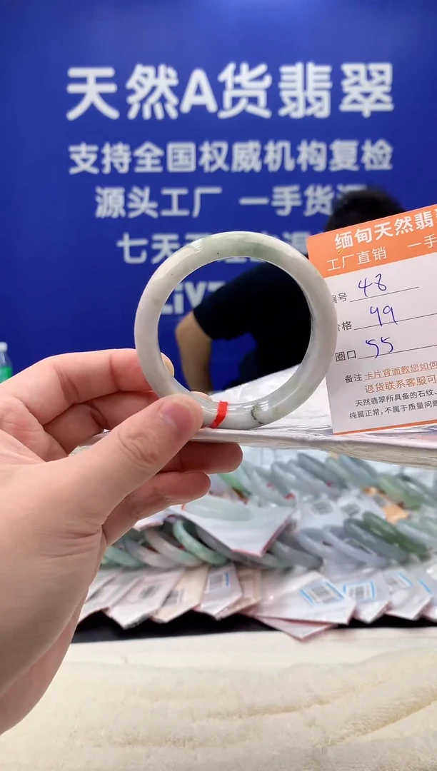 未镶嵌手镯翡翠48