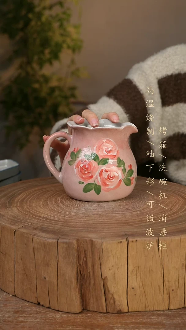 碗瓷景德镇手工手绘高温瓷釉下彩
