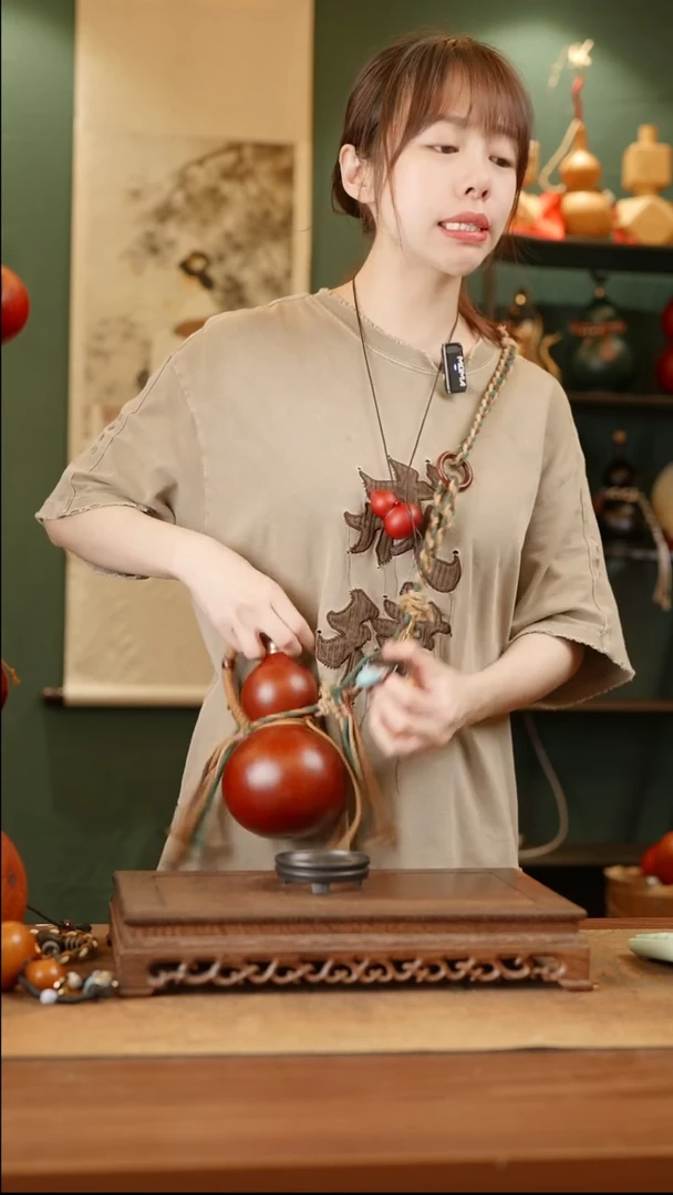 55号精品天然大漆酒葫芦一物一拍~