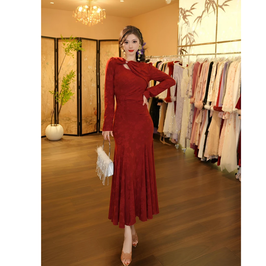 【张小小】玫瑰花海-865 连衣裙（A616）