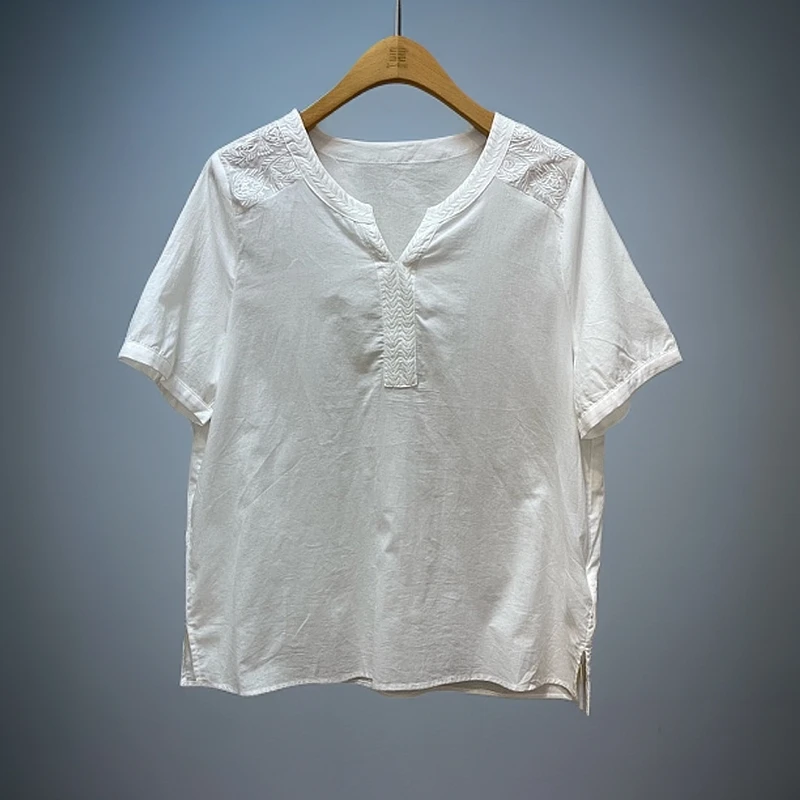 沣姿韵25年夏款新品1048-时尚百搭减龄小衫