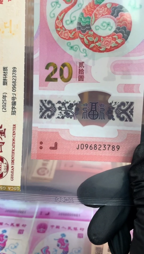 【闪购商品】塑料蛇钞 真钞 【单张】23789