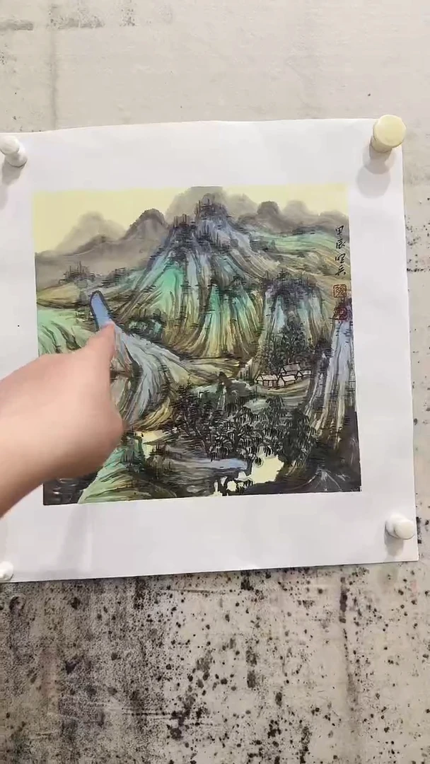 【闪购商品】国画张照兵老师1平尺作品A7