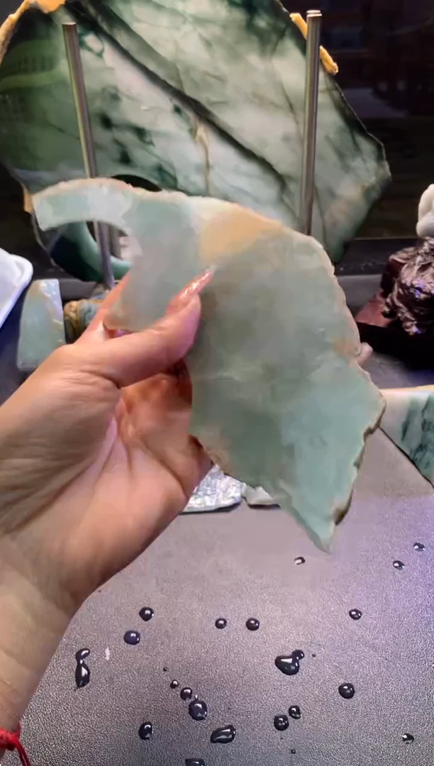 颈饰未镶嵌翡翠天然缅甸翡翠A货