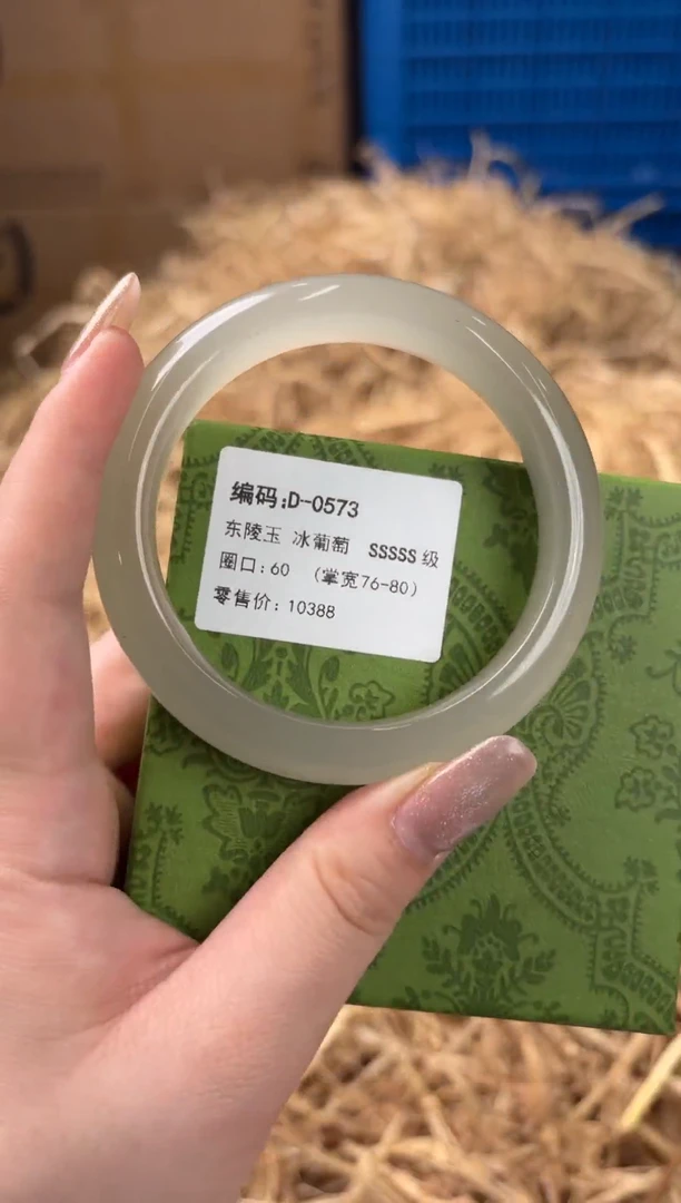 未镶嵌手镯石英质玉D-0573