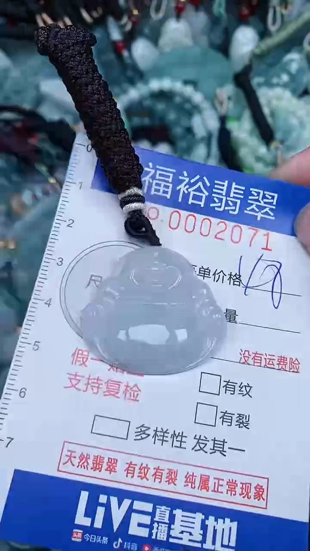 【闪购商品】翡翠颈饰未镶嵌...0002071