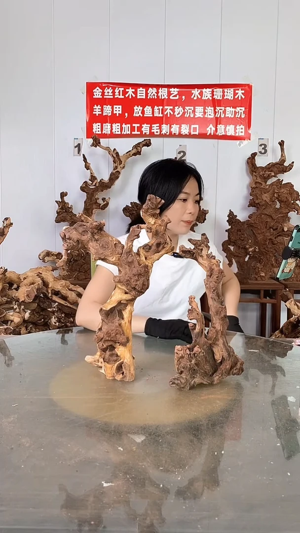 香榧木金丝红木 羊蹄甲