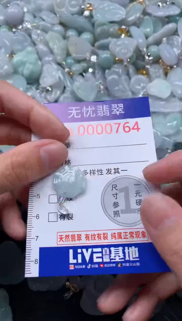 颈饰未镶嵌翡翠764