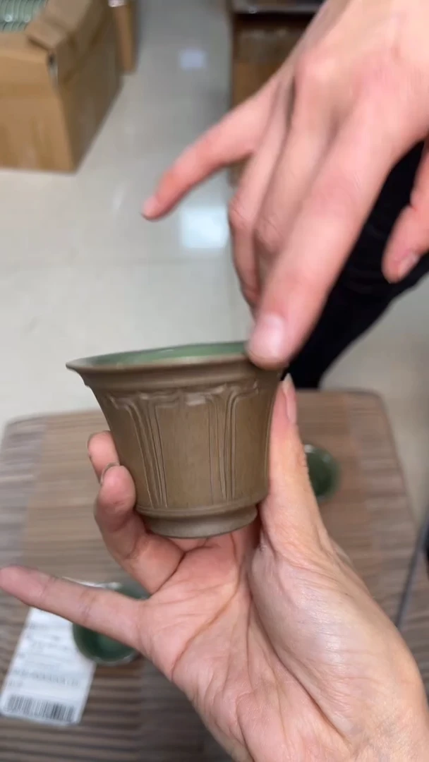 陶瓷李欣玮 纯手工双色釉闻香杯