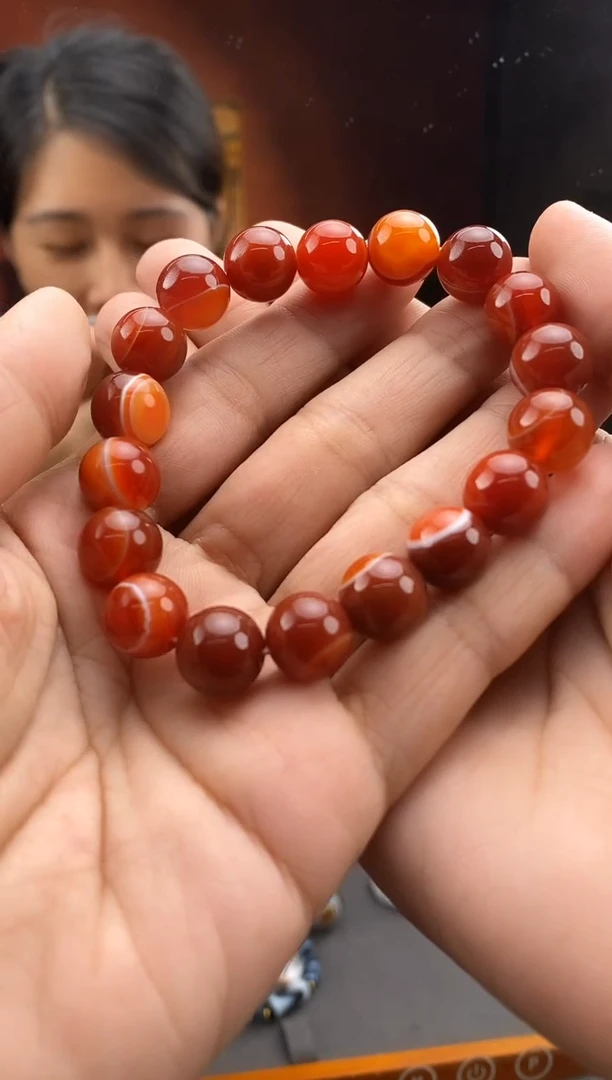 玛瑙/玉髓颈饰未镶嵌 -0915-120 Y多样性发