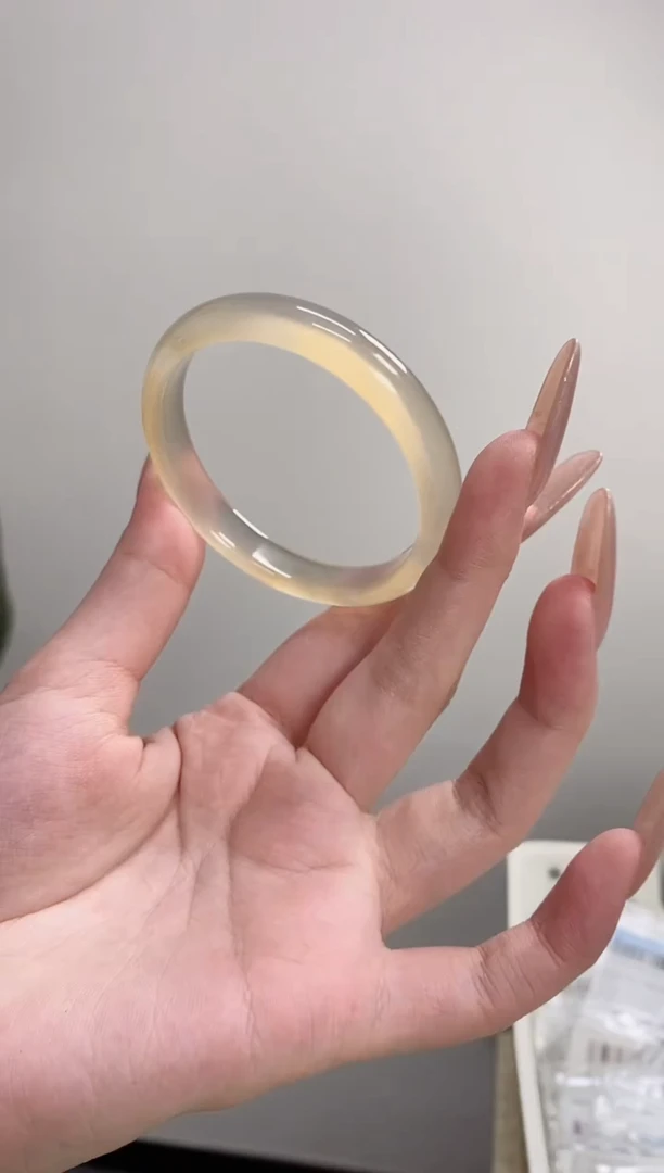 手镯玛瑙/玉髓未镶嵌53香槟金