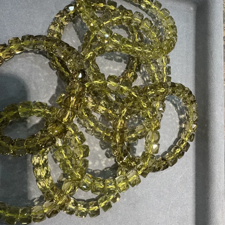 黄水晶切面手串9mm多样性发货拍一发一-592949