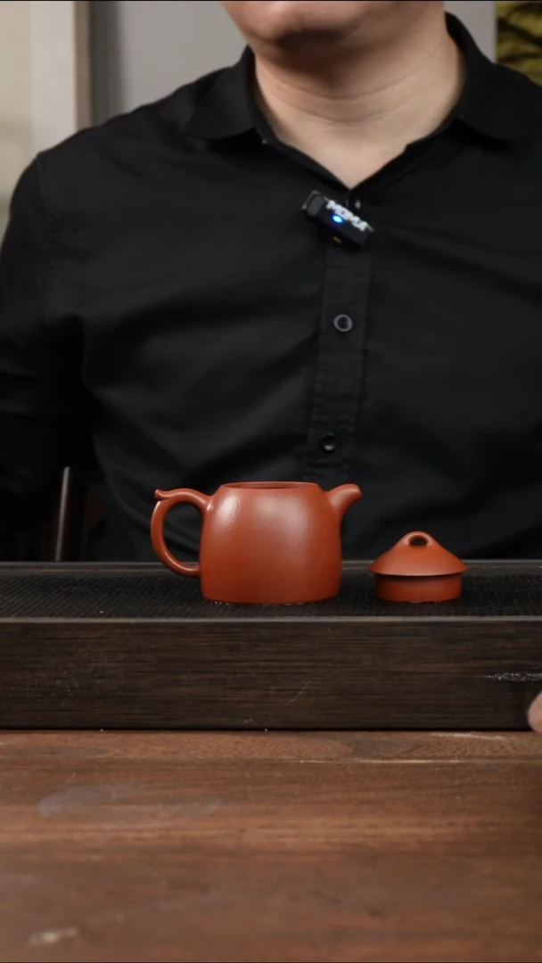 茶杯紫砂百*王朱泥小秦权     120CC