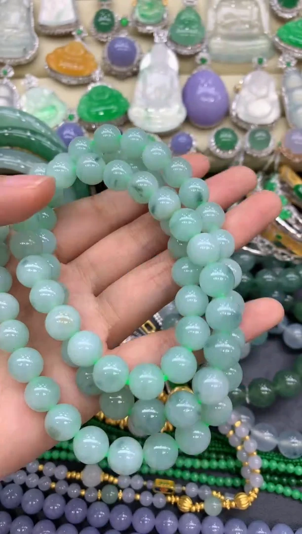 翡翠未镶嵌颈饰133-中国好珍宝