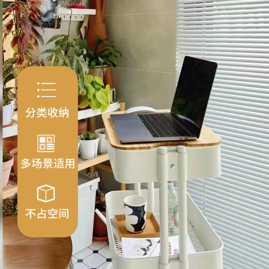 三层推车美发纹绣火罐美容院置物架多层收纳架多层置物架收纳箱