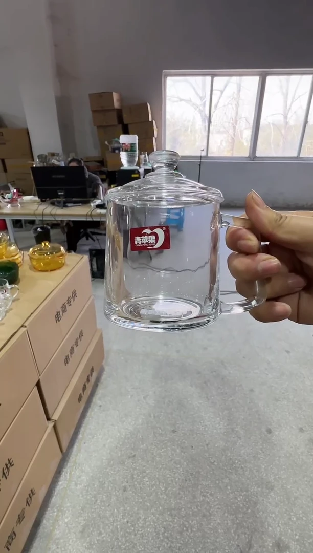 【闪购商品】水晶玻璃盖子款青苹果闪购价