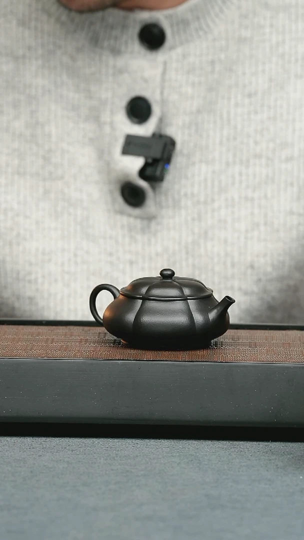 【闪购商品】紫砂茶壶五堂 捂灰葵花炉