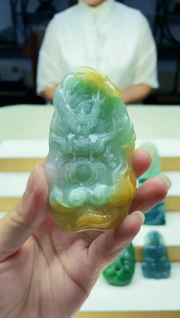 未镶嵌定制翡翠毛货09190069
