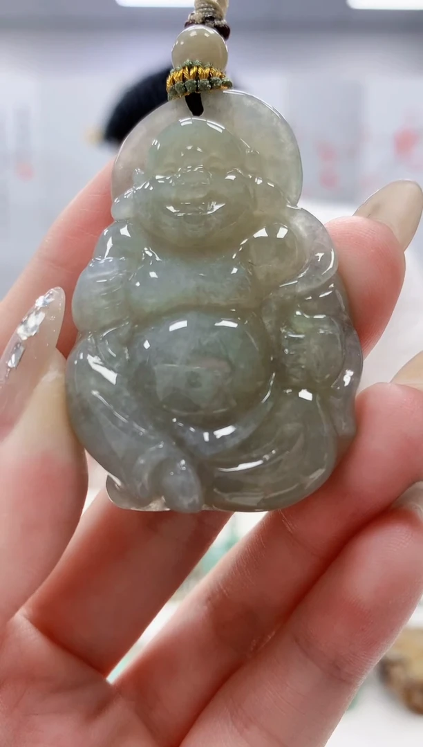 未镶嵌定制翡翠5028jw-毛货挂件36