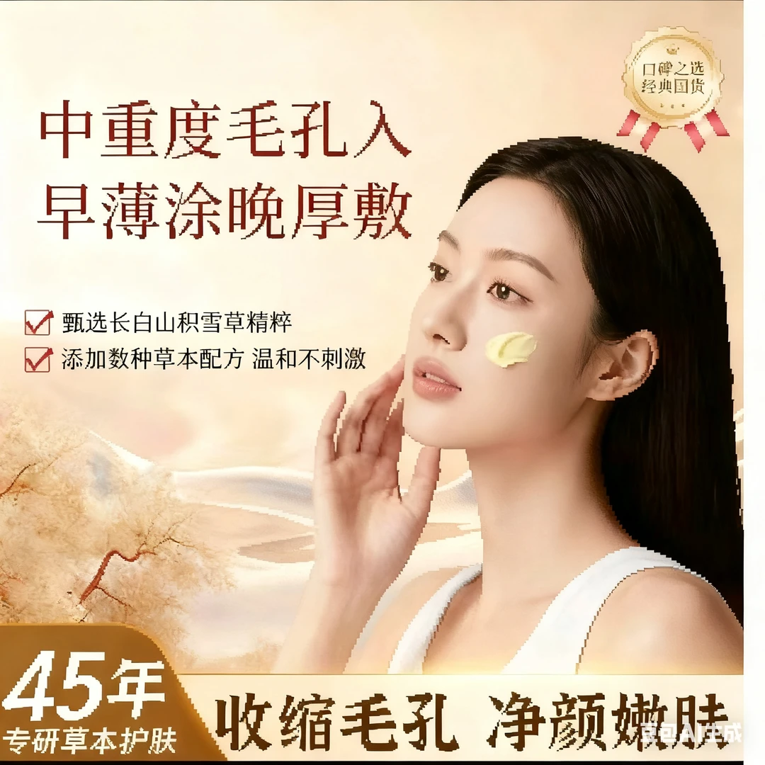 毛孔紧致霜-深度清洁毛孔