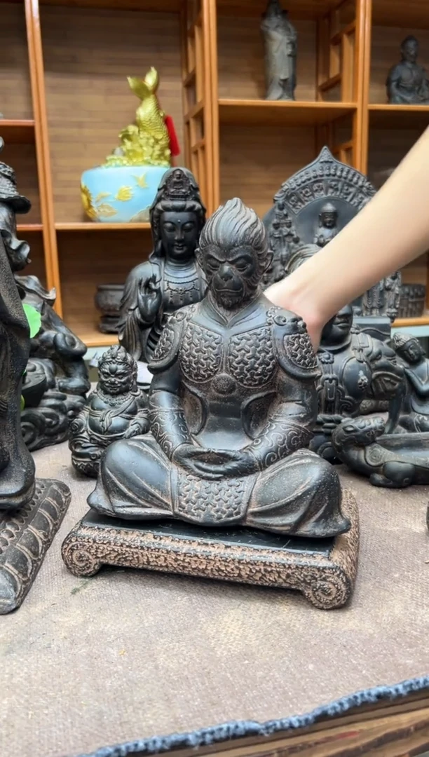 陶土大悟空+小江枫底座