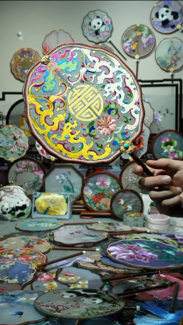 刺绣纯手工苏绣艺术品