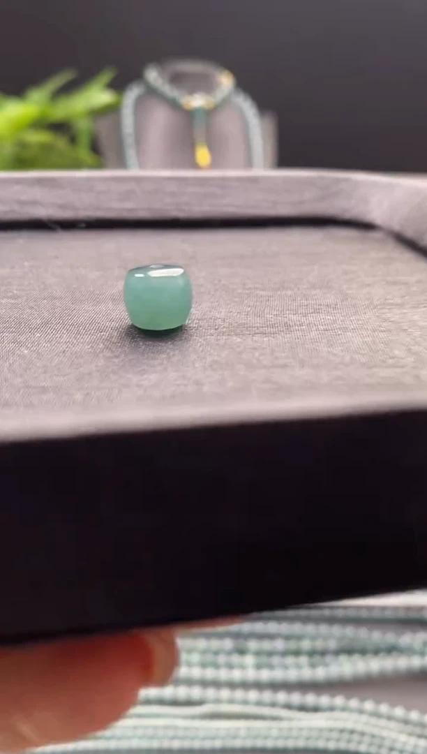 未镶嵌手链翡翠散珠卡10mm左右老型珠