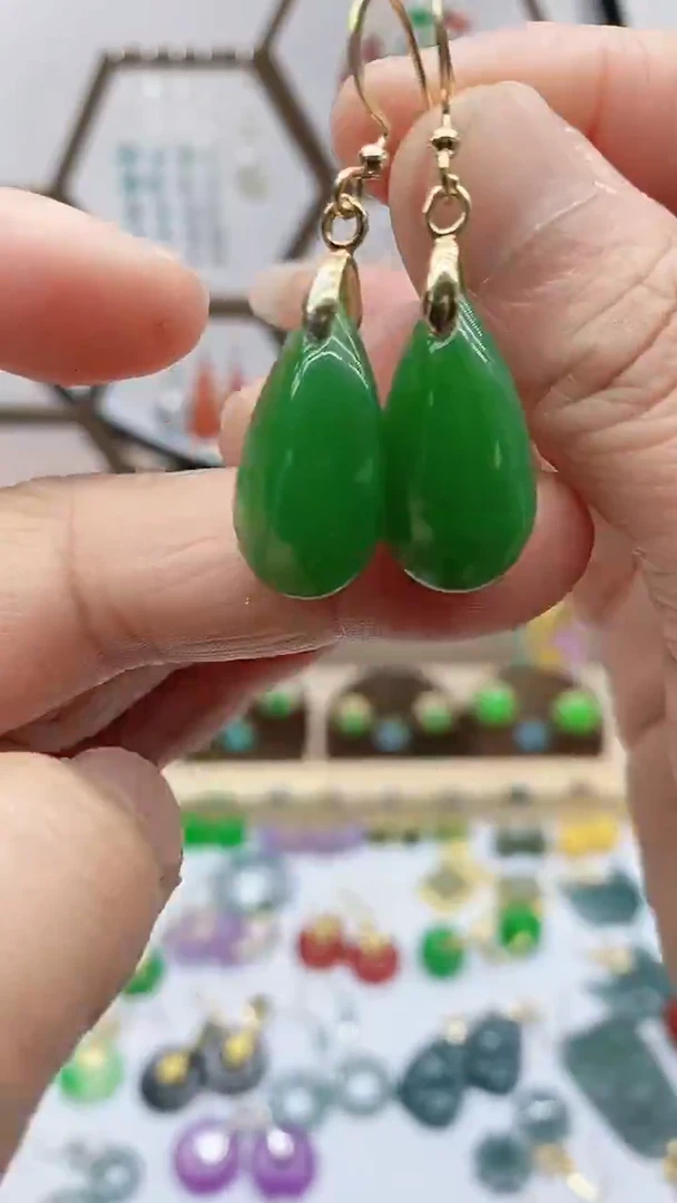 未镶嵌和田玉耳饰21