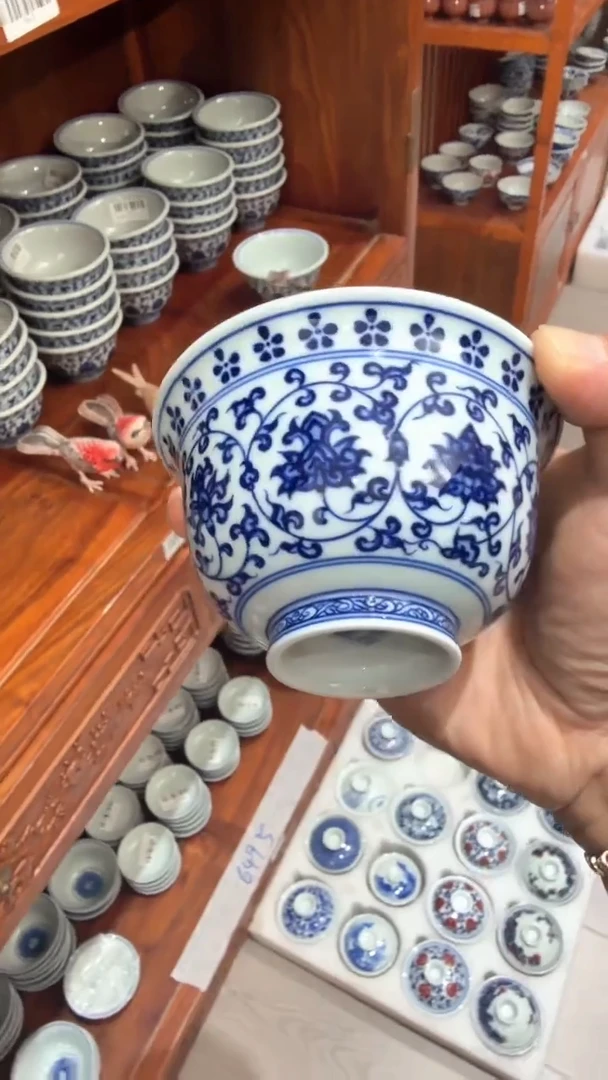 Y024诚意十足的直播间 茶具