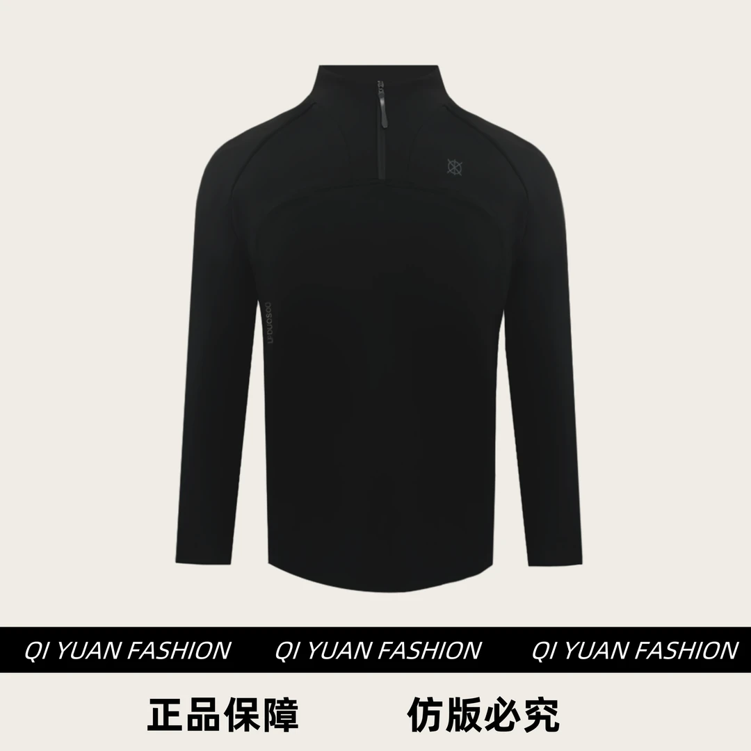 33666户外冬季男士圆领高定休闲设计师款城市精品保暖卫衣套运动