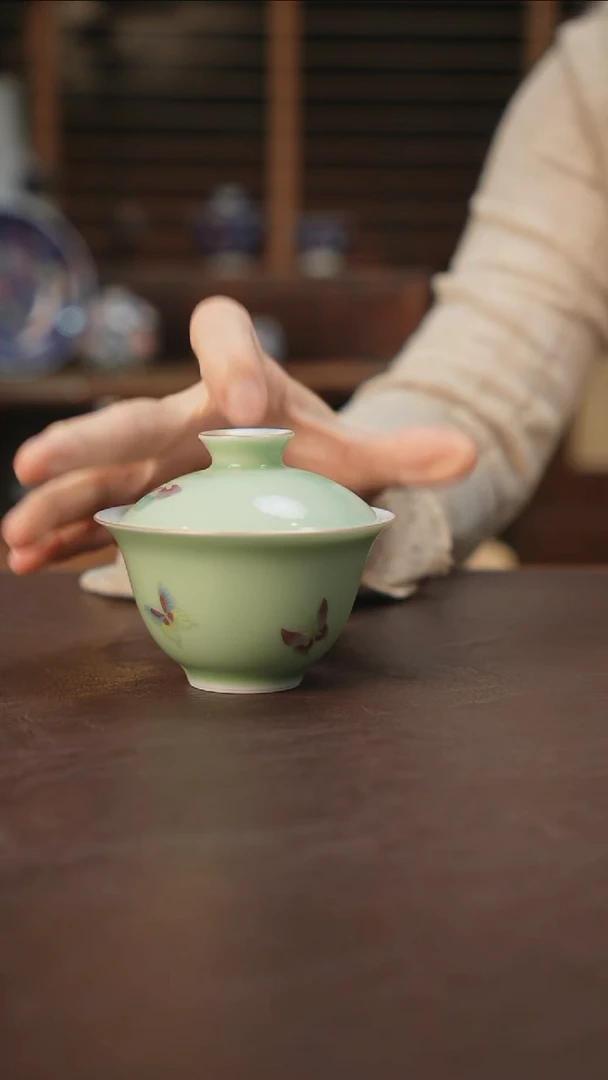 杯景德镇陶瓷杯碗柴烧多人F17