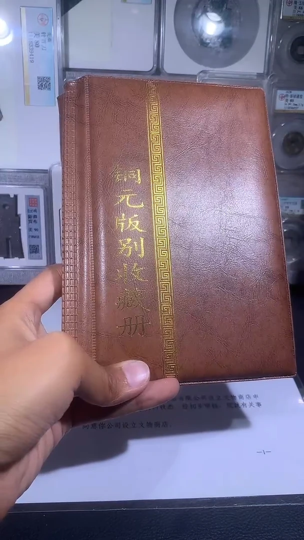铜琪珍 铜元版别收藏册