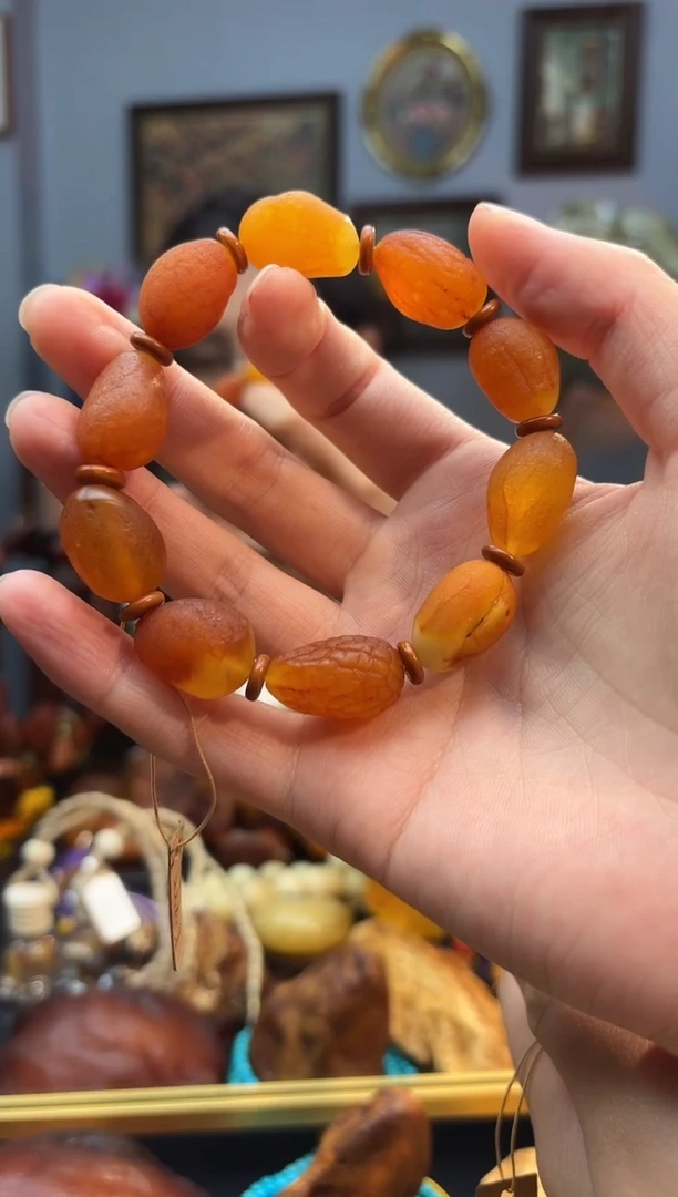 手串琥珀未镶嵌手串