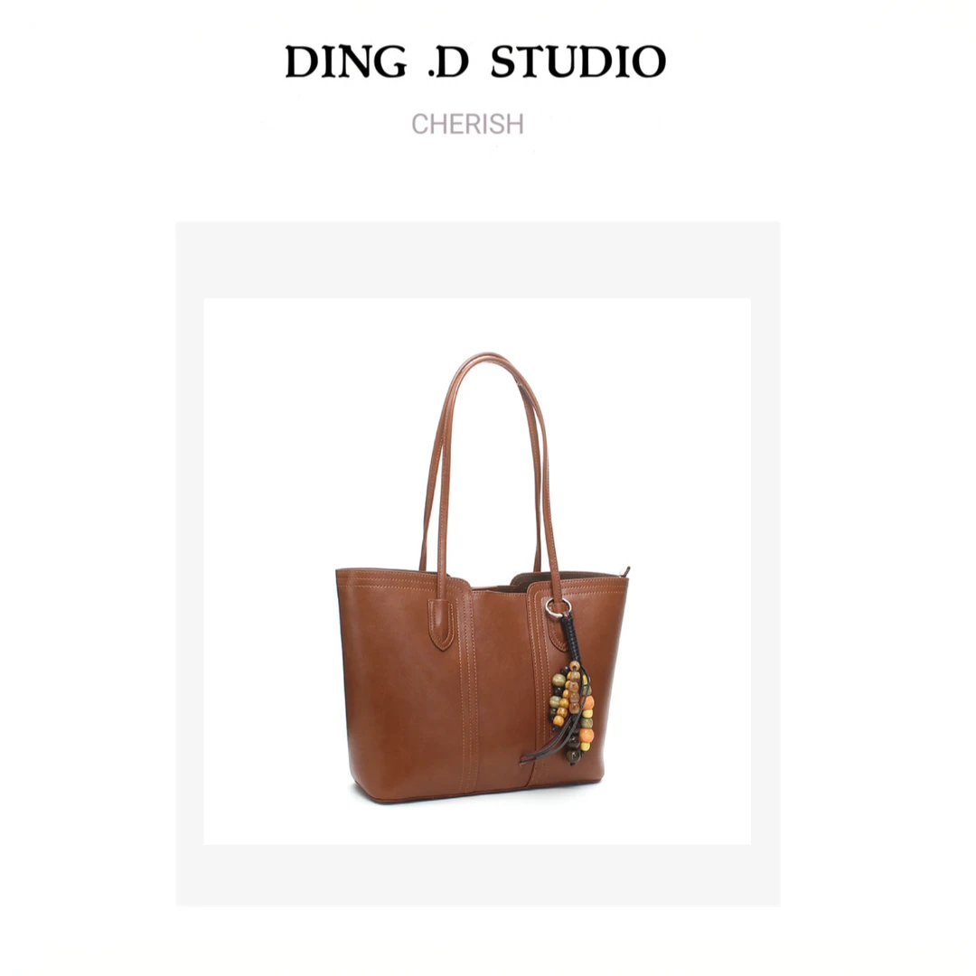 【双开门】DING.D新品百搭简约单肩休闲时尚气质ins女包0813