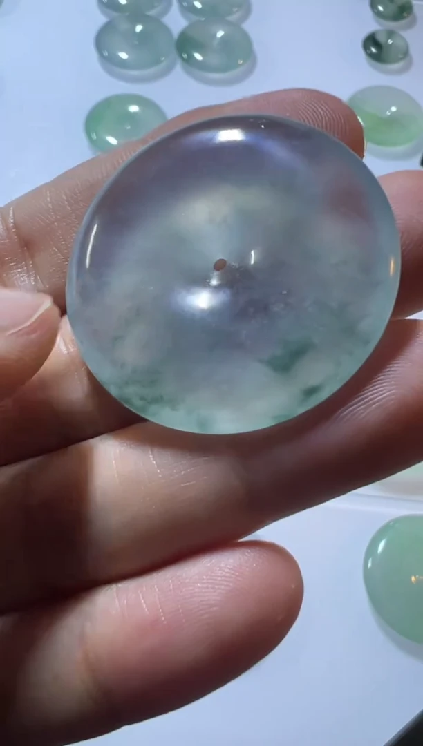 未镶嵌定制翡翠扣子