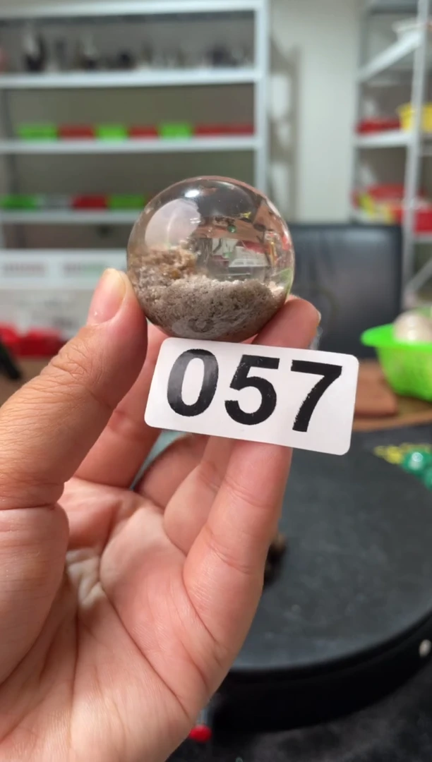 未镶嵌水晶大型摆件（非配饰）幽灵球057 64克 35M