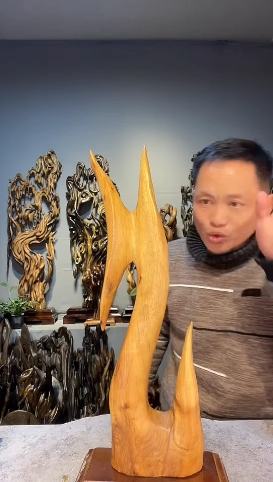 【闪购商品】金丝楠金丝楠小叶桢楠随行摆件42