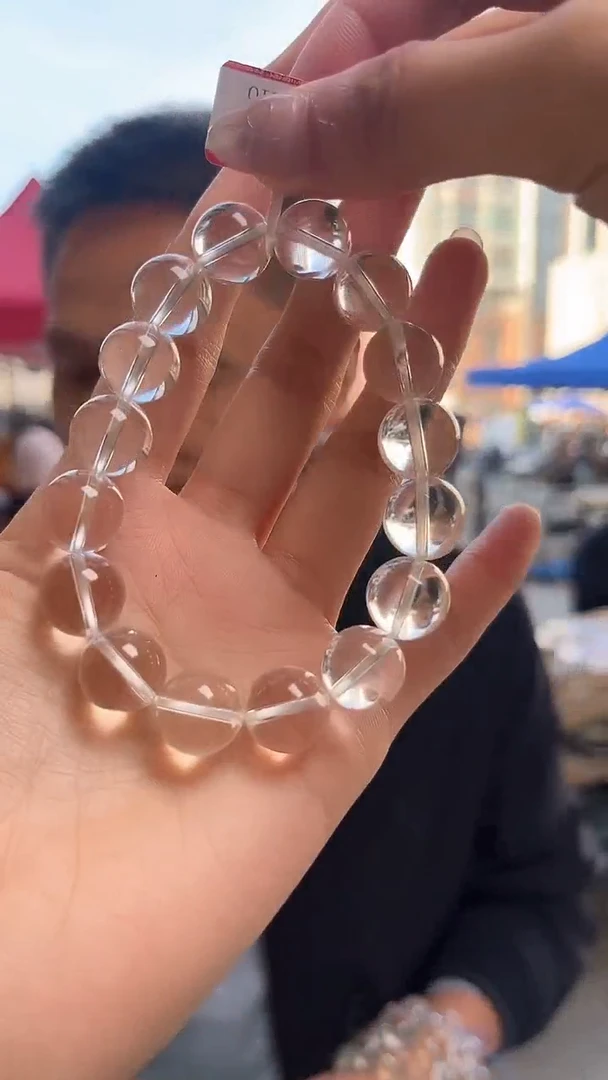 水晶手链未镶嵌天然AA手串多样性发一12mm