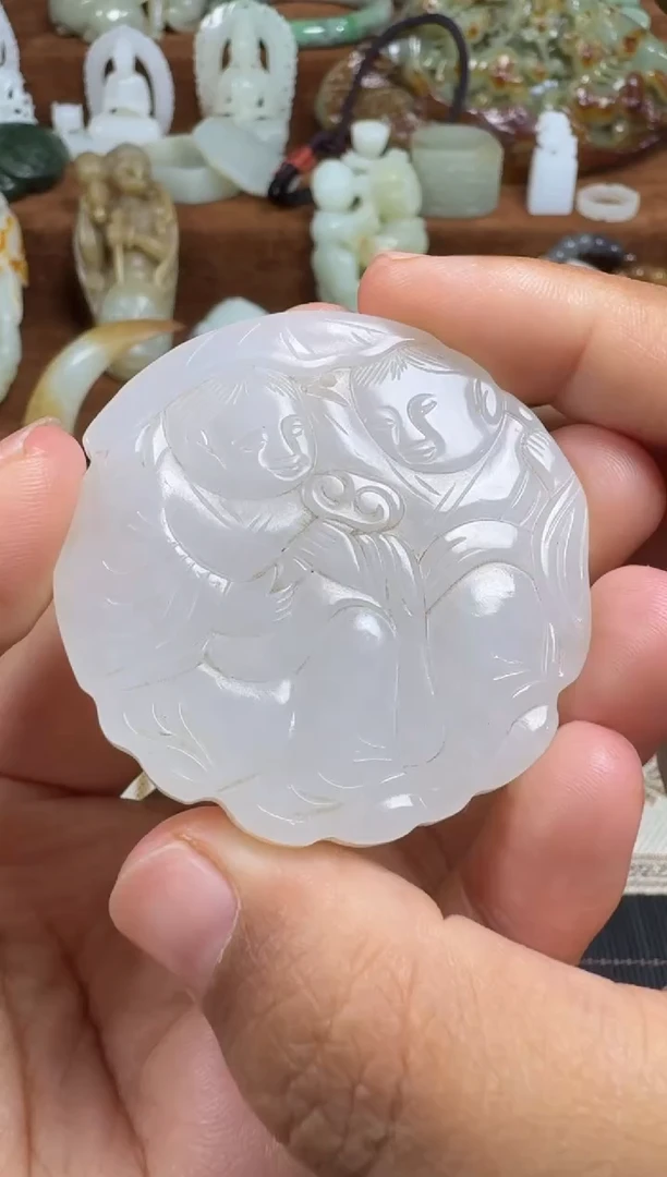 颈饰未镶嵌和田玉1
