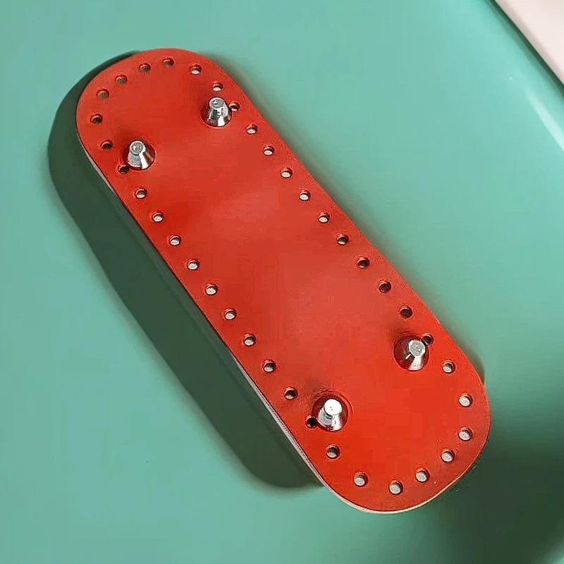 椭圆真皮包底编织包包底板DIY手工长方形头层牛皮底钩针包配件